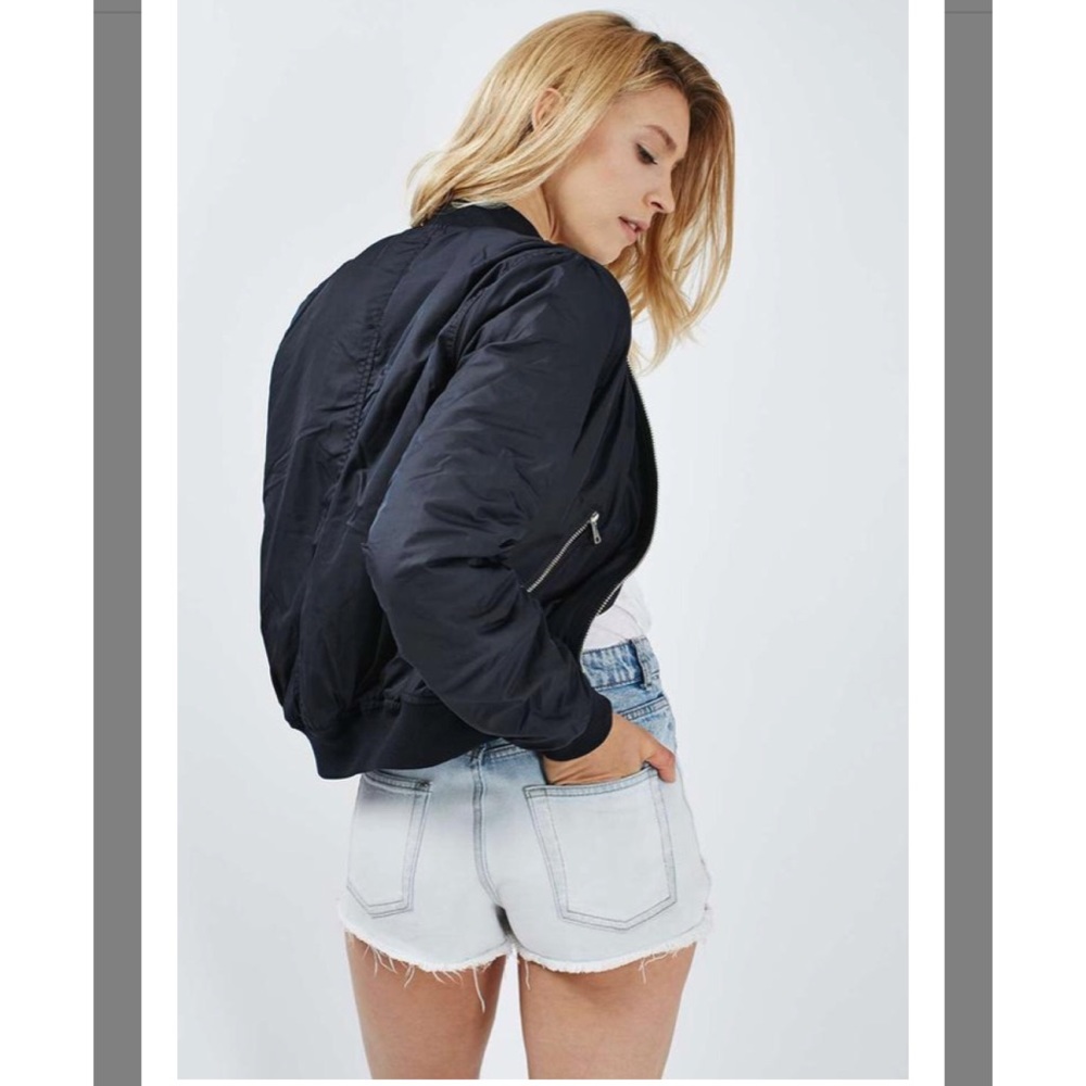 Topshop Black Utility Jacket - image 4